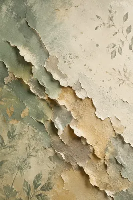 Weathered Cracked Paint Wall Texture Background