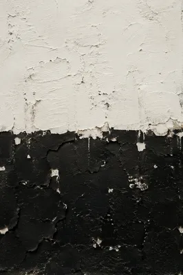 Cracked Black and White Wall Texture