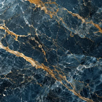 Blue Marble Texture with Gold Veins