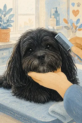 Tender Dog Spa Grooming Close-Up