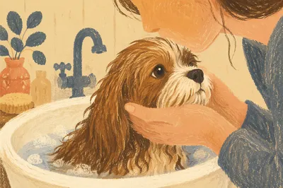 Gentle Dog Spa Bath Moment