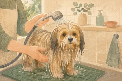 Gentle Dog Spa Bath Close-Up