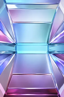 Iridescent Glass Prism Abstract Background