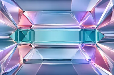 Iridescent Glass Prism Abstract Background
