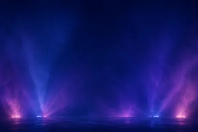 Blue Purple Gradient Light Haze Background