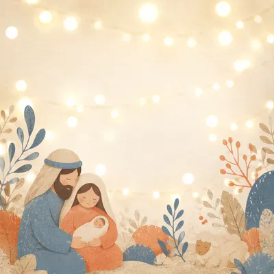 Cream Gold Bokeh Fairy Light Background