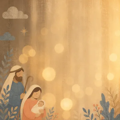 Warm Gold Cream Bokeh Background