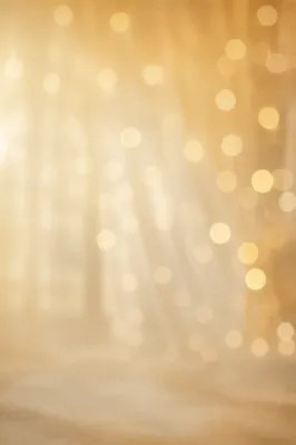 Elegant Gold and Cream Bokeh Background
