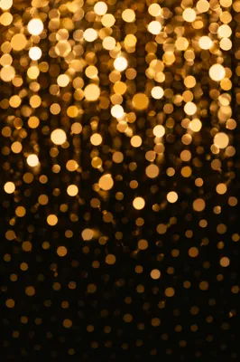 Elegant Gold Cream Bokeh Lights Background