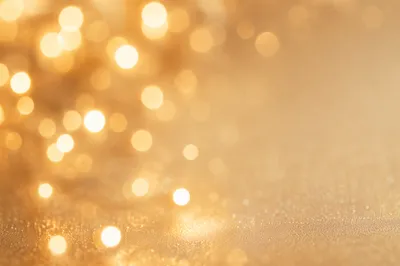 Elegant Gold and Cream Bokeh Background