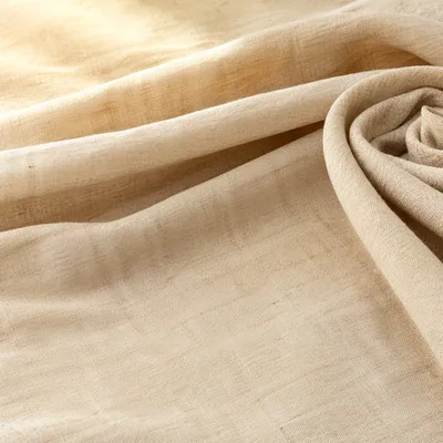 Warm Beige Cream Fabric Background