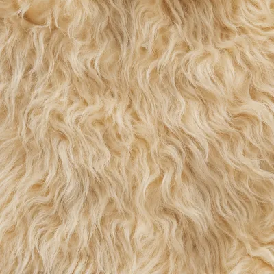 Warm Beige Faux Fur Texture Background