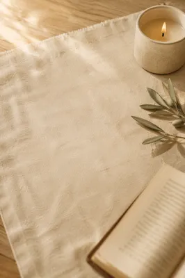 Warm Cream Christian Still Life Background