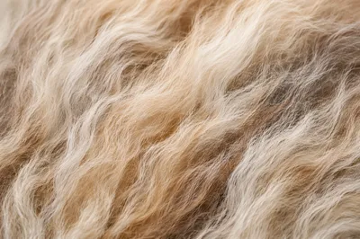 Warm Cream Fiber Texture Background