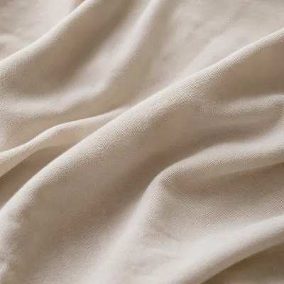 Warm Cream Beige Fabric Background