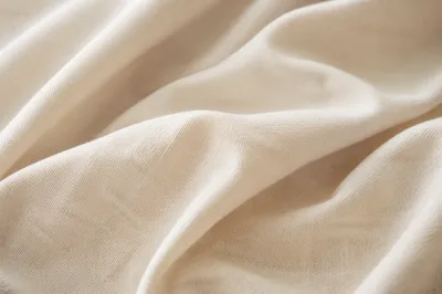 Warm Cream Beige Fabric Background