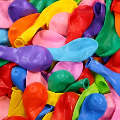 Colorful Birthday Balloons Celebration Background