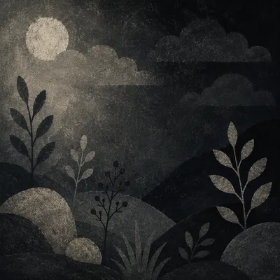 Matte Black Charcoal Texture Background