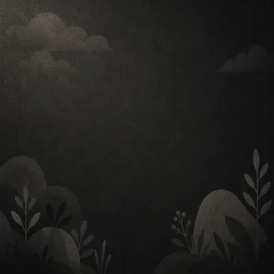Matte Charcoal Black Linen Background