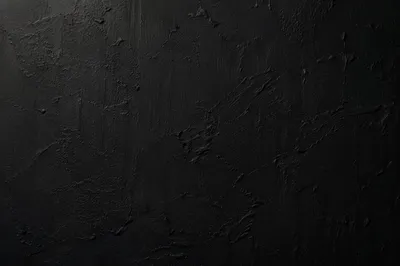 Matte Black Plaster Texture Background
