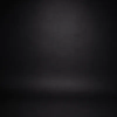 Elegant Deep Black Matte Background