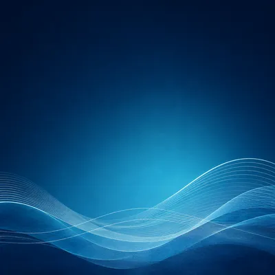 Smooth Navy Teal Gradient with Light Waves