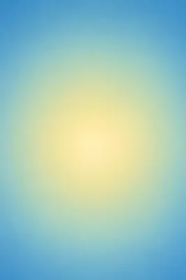 Smooth Blue Gradient with Soft Yellow Glow