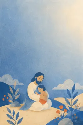 Smooth Blue Gradient Chapel Background