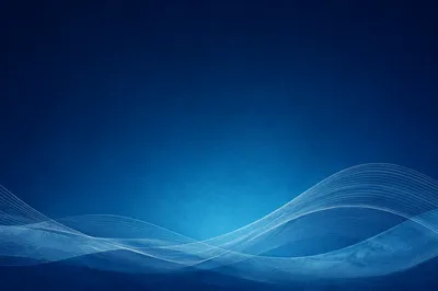 Smooth Blue Gradient Wave Background