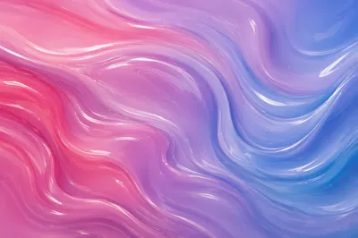 Smooth Blue Gradient Acrylic Wave Background