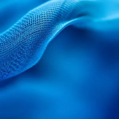 Smooth Blue Woven Fabric Gradient Background