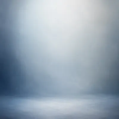 Smooth Blue Gradient Studio Background