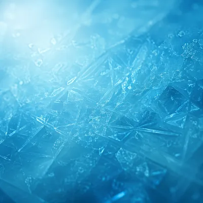 Abstract Blue Frosted Glass Gradient
