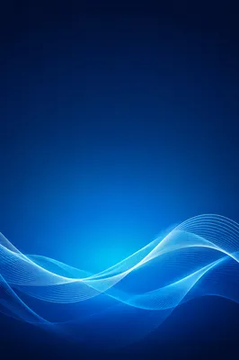 Smooth Navy Teal Gradient with Light Waves
