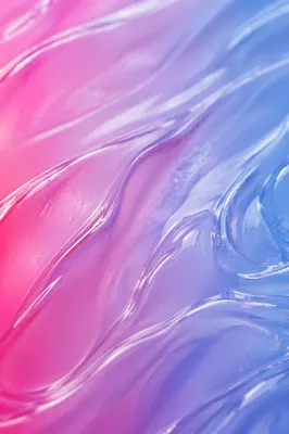 Smooth Blue Gradient Gel Background