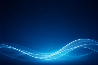 Smooth Navy Teal Gradient with Light Waves
