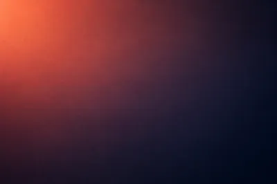 Coral Glow to Midnight Blue Gradient