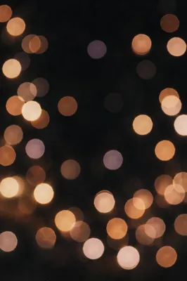 Elegant Colorful Bokeh Lights Night Background