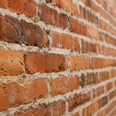 Rustic Red Brick Wall Background Texture