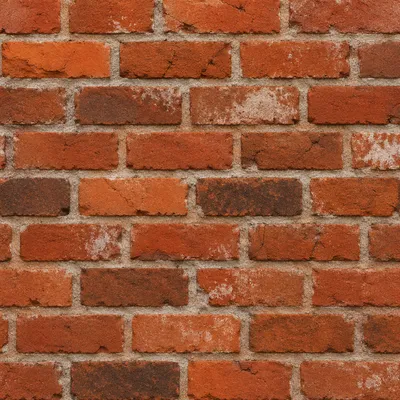 Rustic Red Brick Wall Texture Background