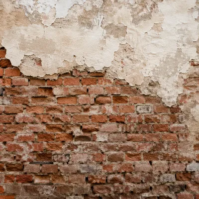 Weathered Red Brick Wall Texture Background