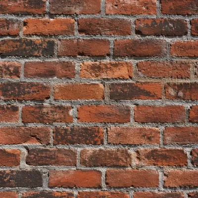 Weathered Red Brick Urban Wall Texture