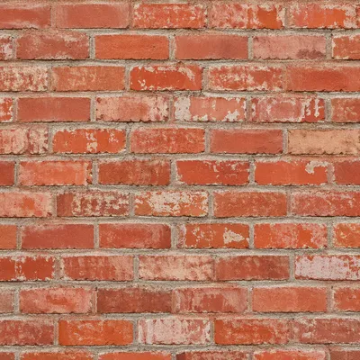 Aged Red Brick Urban Wall Texture