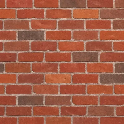 Weathered Red Brick Wall Urban Texture