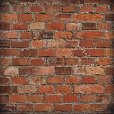 Aged Red Brick Urban Background Texture