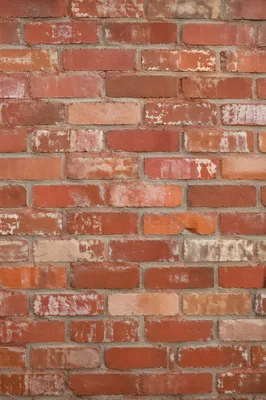 Aged Red Brick Urban Wall Texture