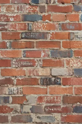 Weathered Red Brick Urban Background