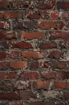 Weathered Red Urban Brick Wall Texture