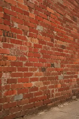 Aged Red Brick Urban Wall Texture