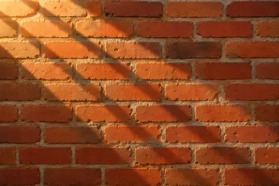 Warm Red Brick Wall Texture Background
